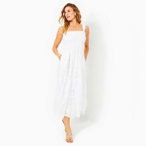 Lilly Pulitzer Hadley White Maxi size M